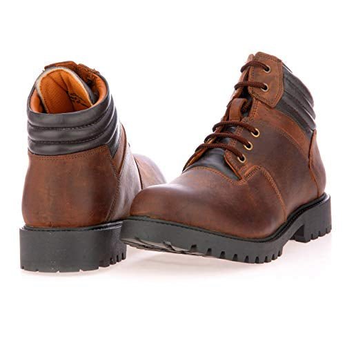 Shoes - Midas Leather Safari Boots for Men LIBERTYZENO