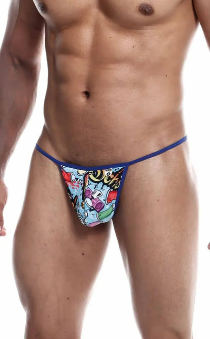 MOB Hipster T Thong Print Malebasics