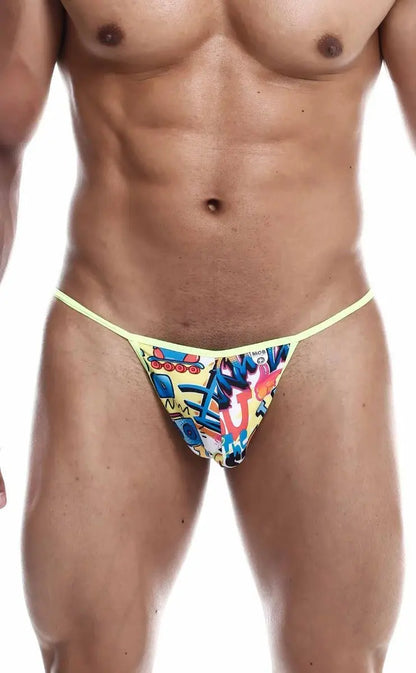 MOB Hipster T Thong Print Malebasics