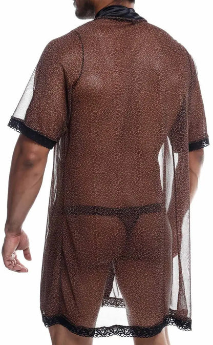 MOB Sultry Robe & Thong set Final Sale Malebasics