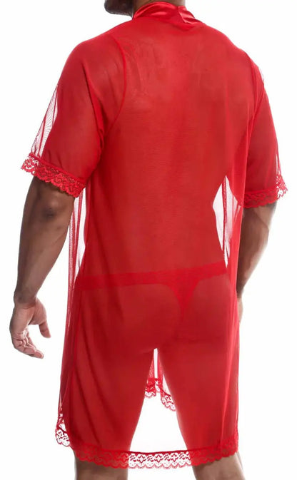 MOB Sultry Robe & Thong set Final Sale Malebasics