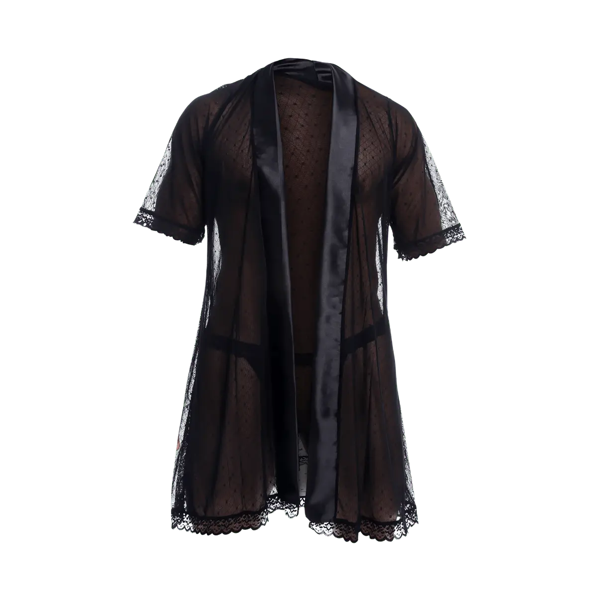 MOB Sultry Robe & Thong set Final Sale Malebasics