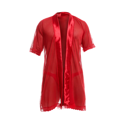 MOB Sultry Robe & Thong set Final Sale Malebasics