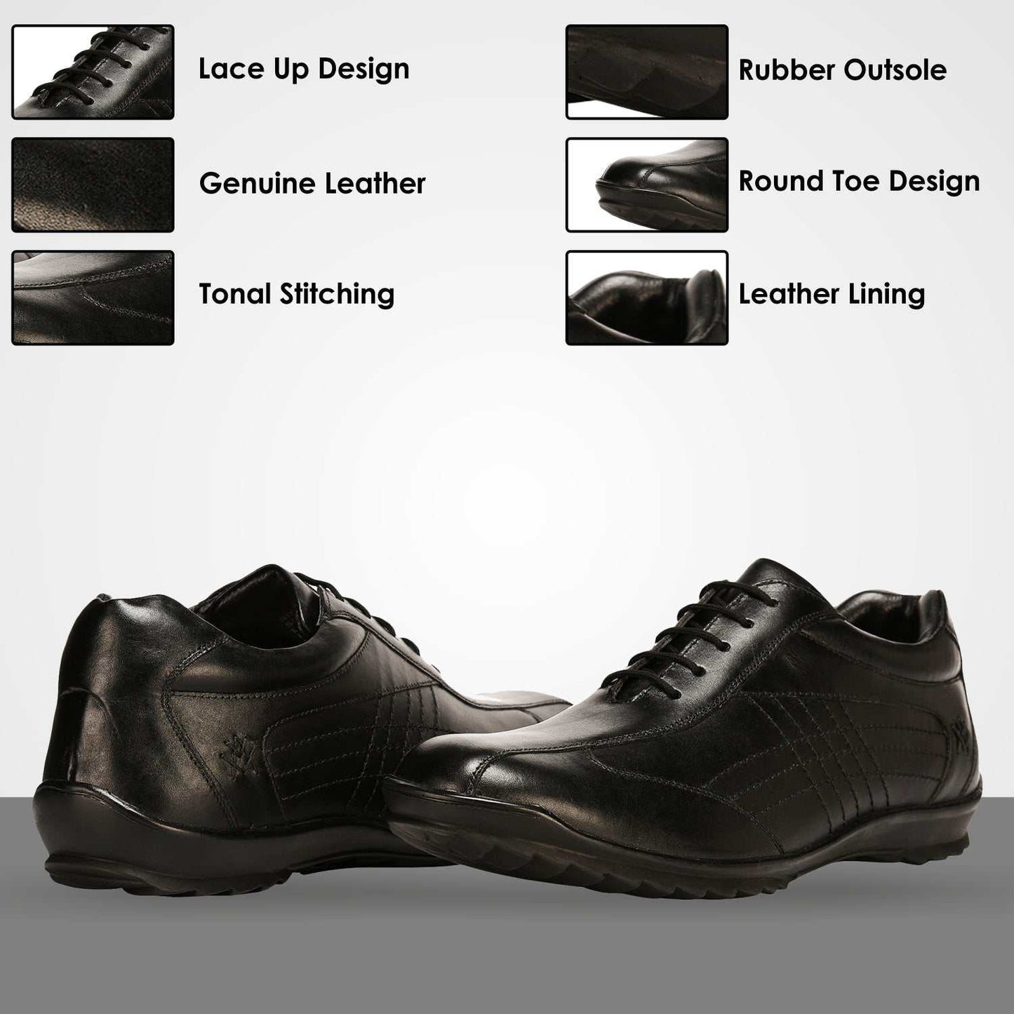 Murphy Leather Casual Sneaker Casuals - MENLL