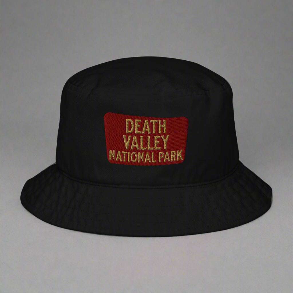 Death Valley National Park Embroidered Organic Bucket Hat - MENLL