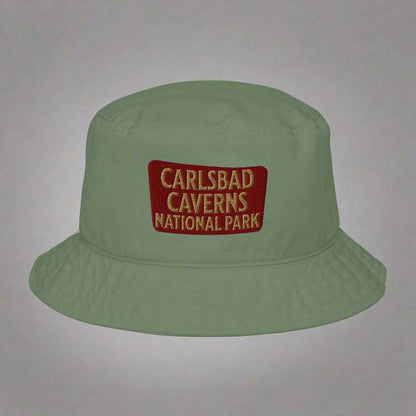 Carlsbad Caverns National Park Embroidered Organic Bucket Hat - MENLL