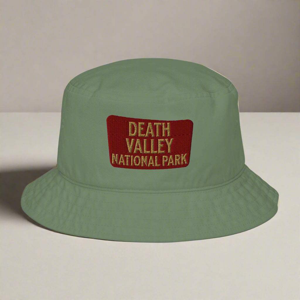 Death Valley National Park Embroidered Organic Bucket Hat - MENLL