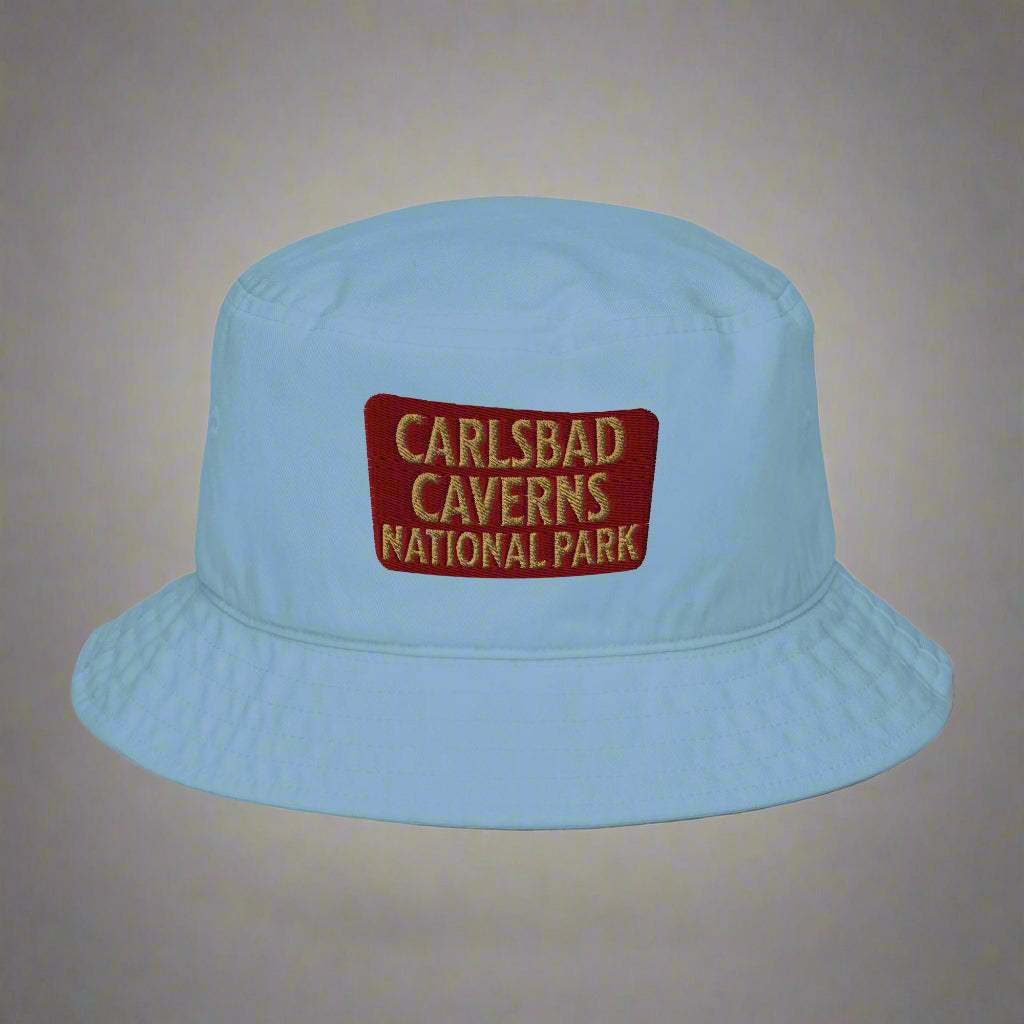 Carlsbad Caverns National Park Embroidered Organic Bucket Hat - MENLL