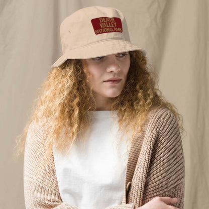 Death Valley National Park Embroidered Organic Bucket Hat - MENLL