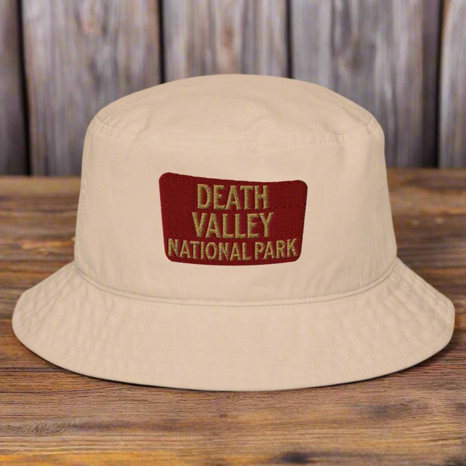 Death Valley National Park Embroidered Organic Bucket Hat - MENLL