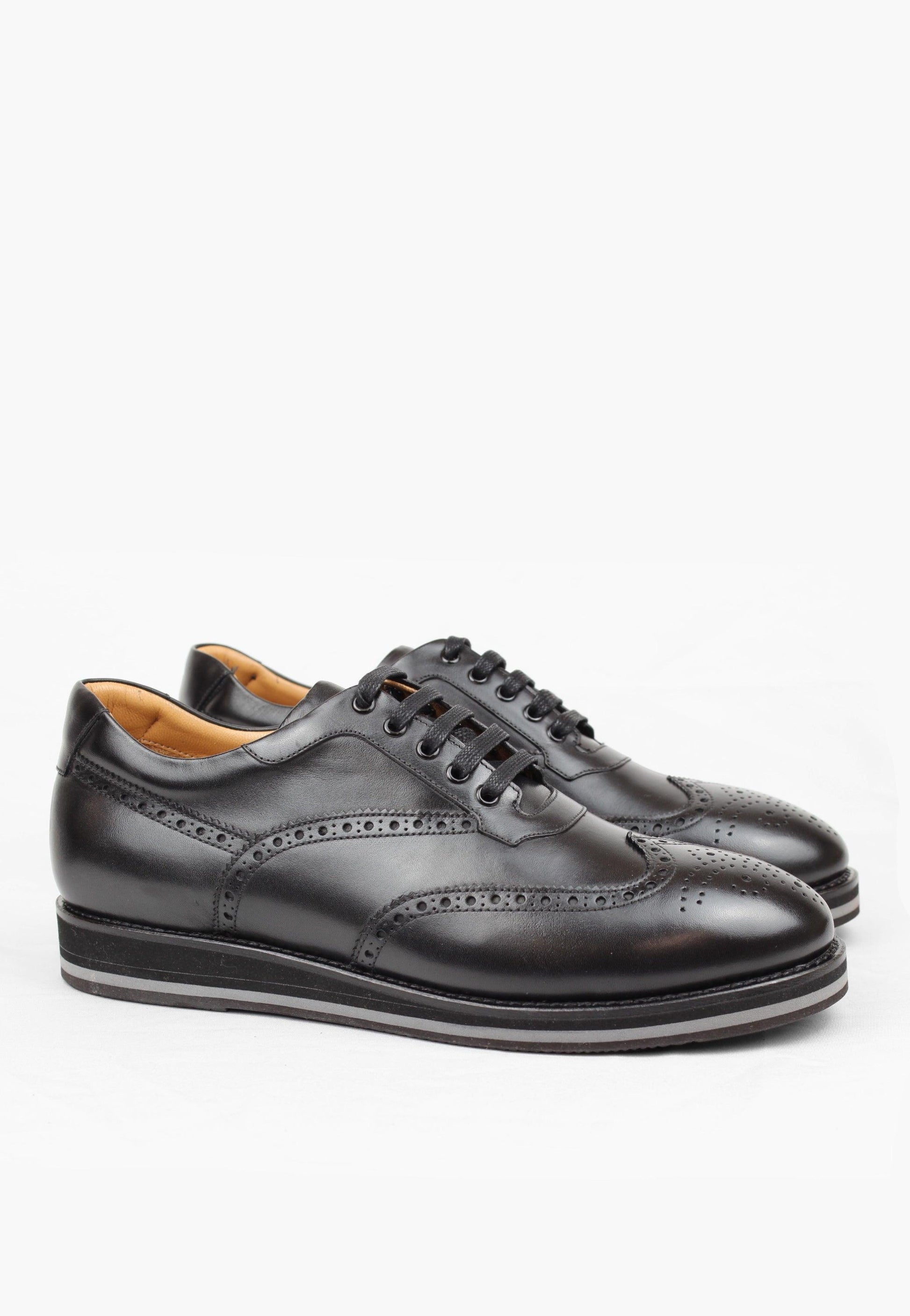 Oxford Sneaker Black by SEPOL Shoes