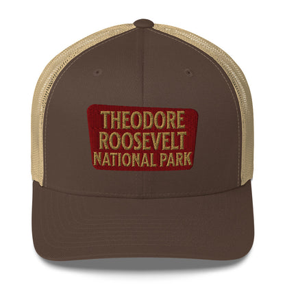 Theodore Roosevelt National Park Embroidered Trucker Hat
