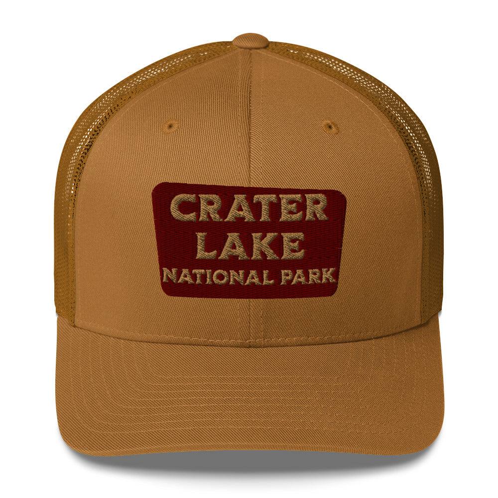 Crater Lake National Park Embroidered Trucker Hat - MENLL