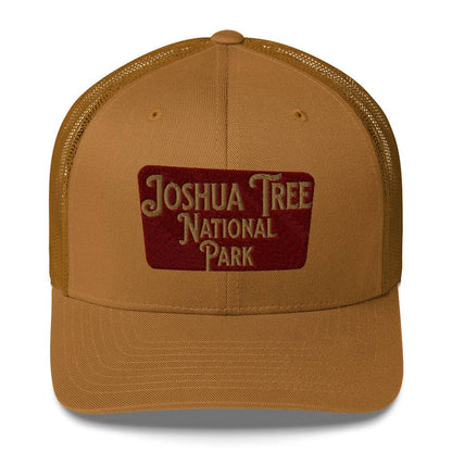 Joshua Tree National Park Embroidered Trucker Cap - MENLL