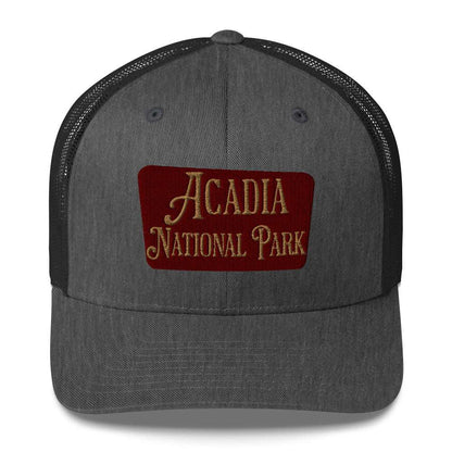 Acadia National Park Embroidered Trucker Hat - MENLL