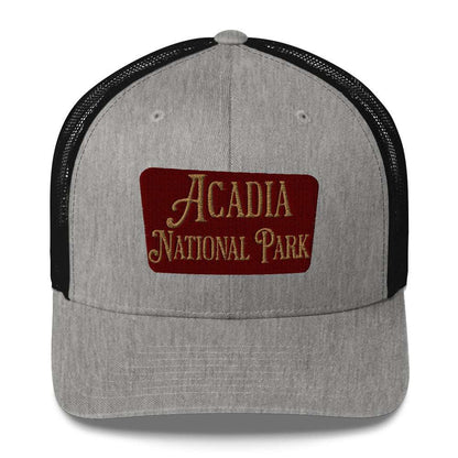 Acadia National Park Embroidered Trucker Hat - MENLL