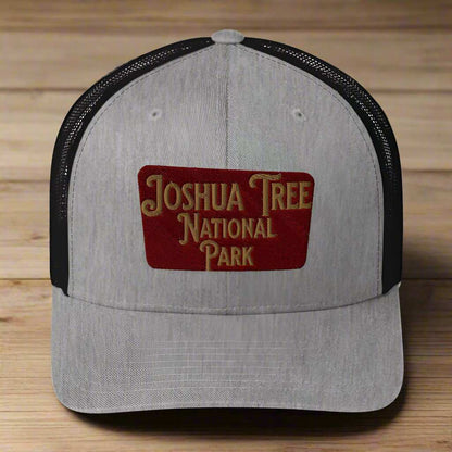 Joshua Tree National Park Embroidered Trucker Cap - MENLL