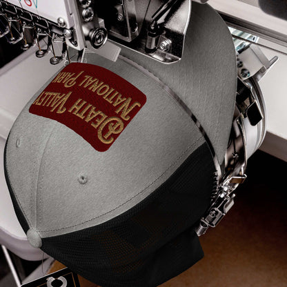 Death Valley National Park Sign Embroidered Trucker Cap - MENLL