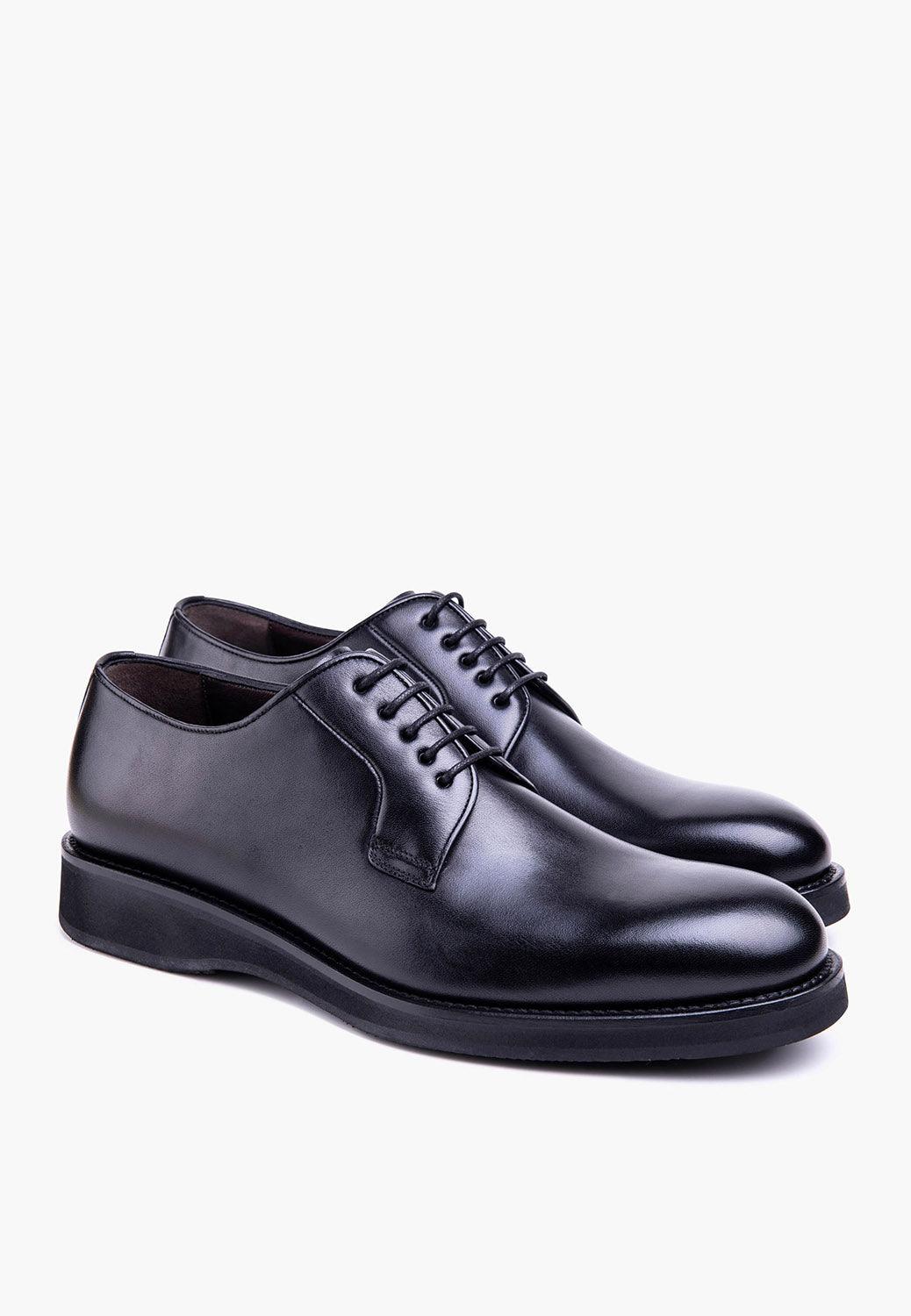 San Diego Lace Up Black by SEPOL Shoes
