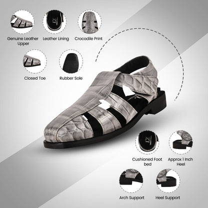 Accessories - SARAH Kids Genuine Leather Fisherman Sandals LIBERTYZENO