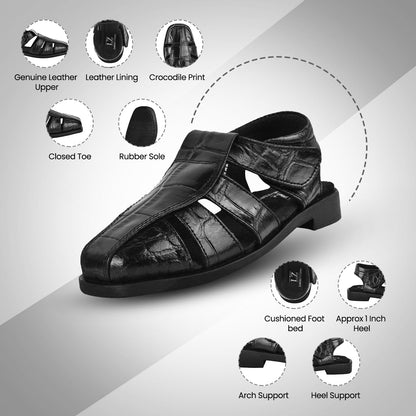 Accessories - SARAH Kids Genuine Leather Fisherman Sandals LIBERTYZENO