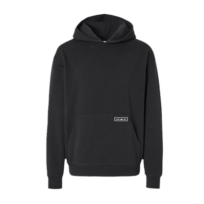 Zen Zip Essentials Hoodie-Black chill life style