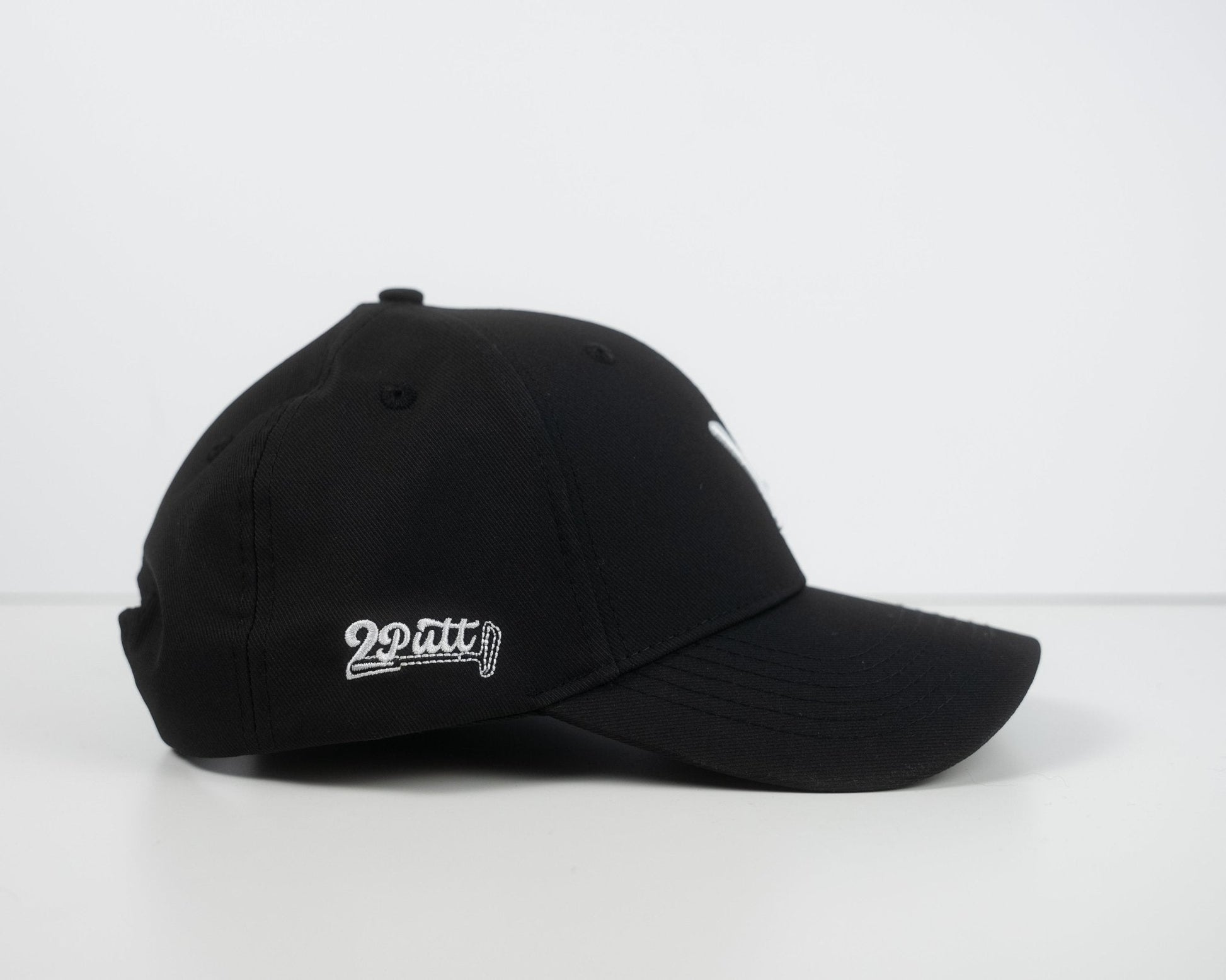 2putt Hat Sink It - Black - Alternate Angle