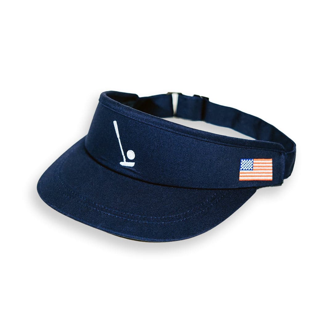 2putt Hat Sink It Navy Visor - Main Product Image