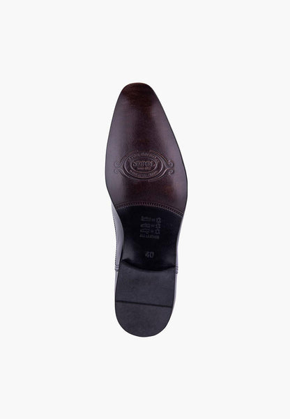 Sleek Lace Up Navy-Grey