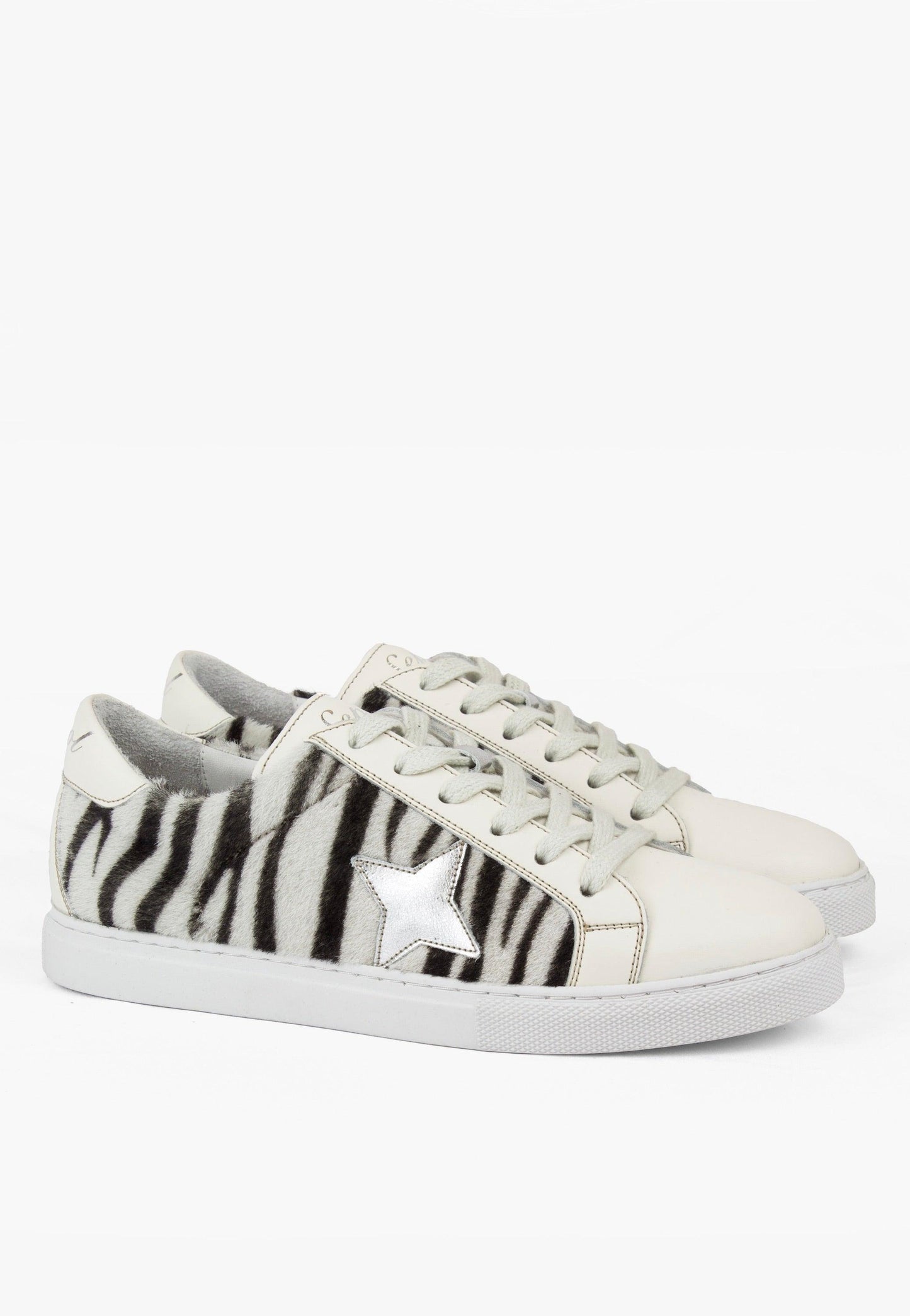 Sepol Women's Star Sneaker Zebra