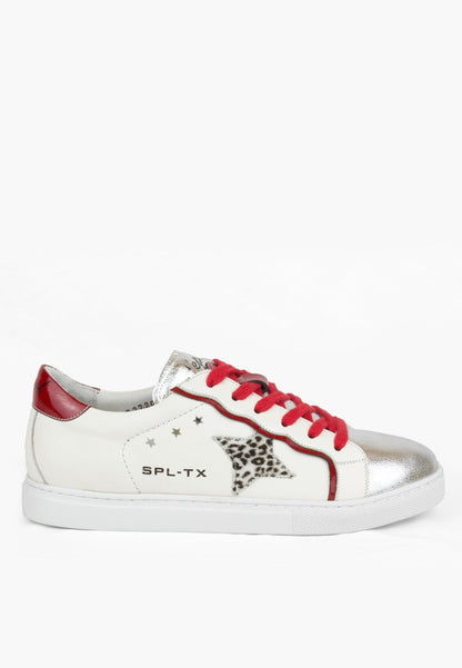 Sepol Women's Stardom White Red