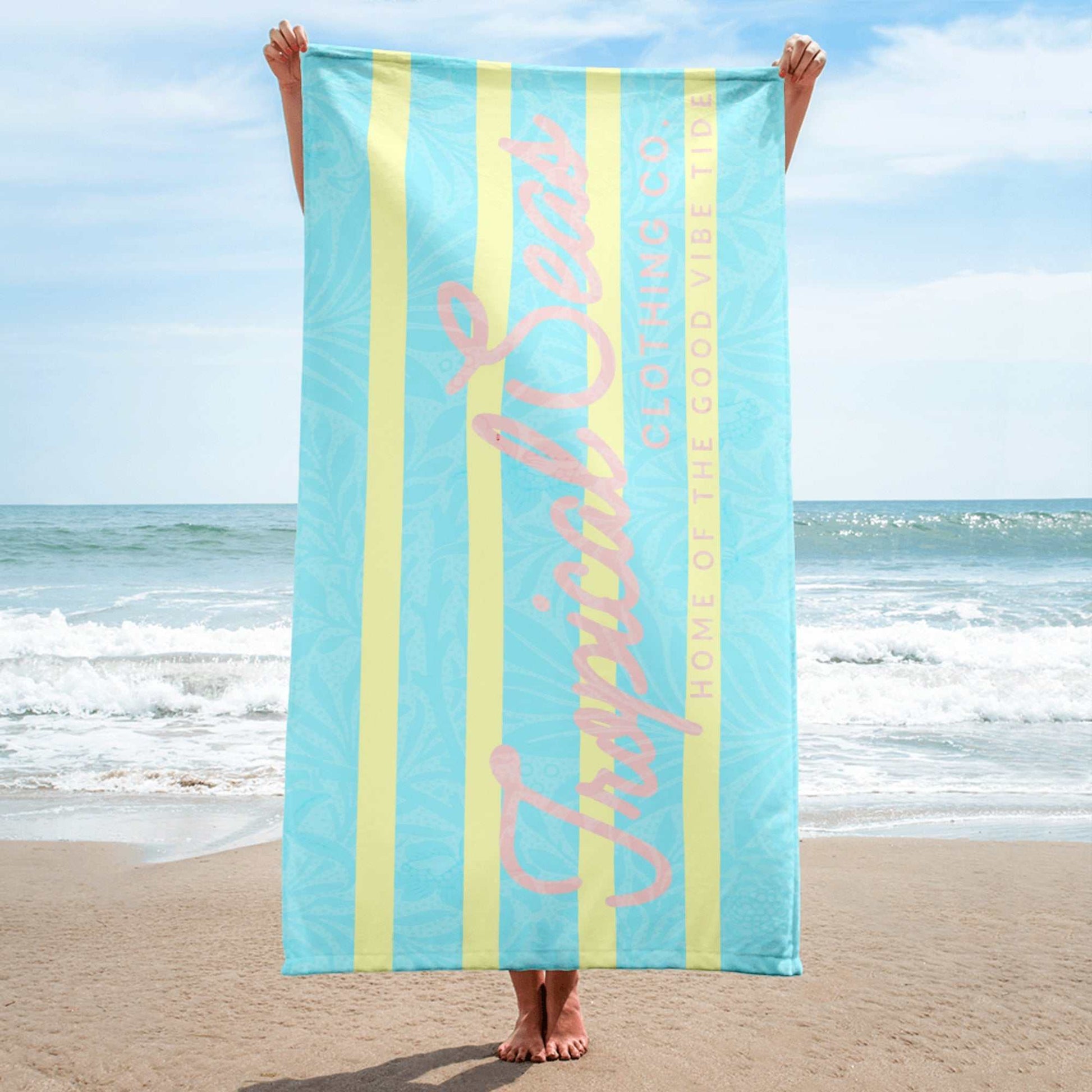 Tropical Vibes Beach Towel - MENLL