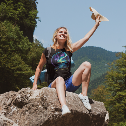 Voyageurs National Park Unisex T-Shirt Aurora Borealis