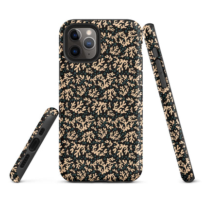 Nautical Black Coral Reef Tough Case for iPhone® - MENLL