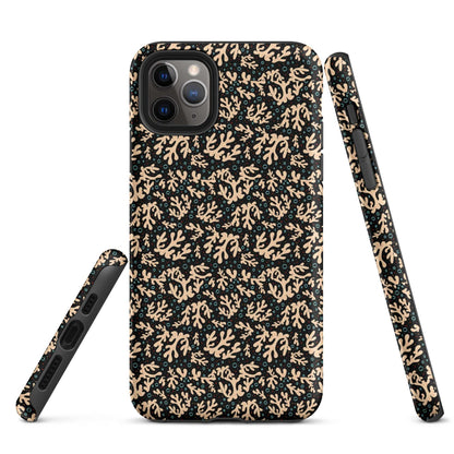 Nautical Black Coral Reef Tough Case for iPhone® - MENLL