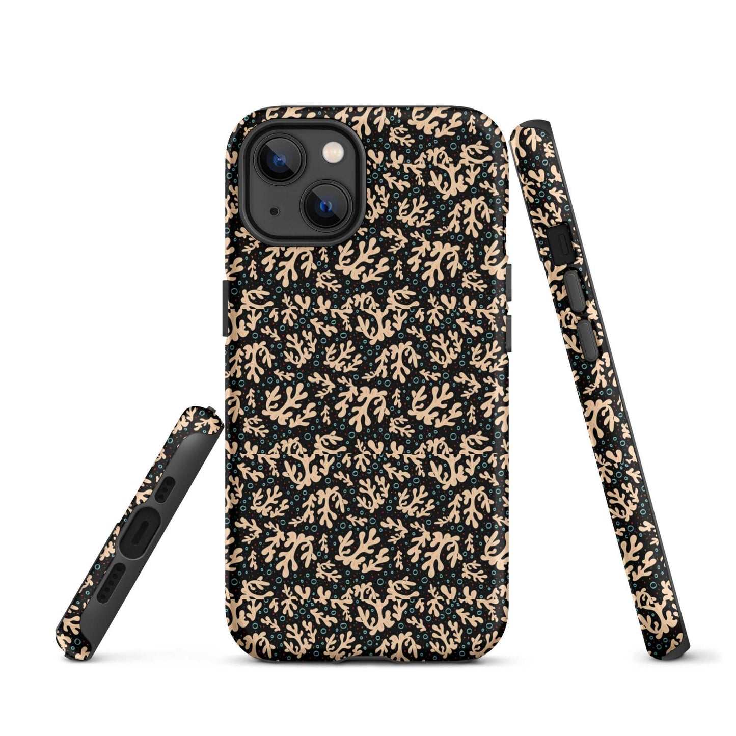 Nautical Black Coral Reef Tough Case for iPhone® - MENLL