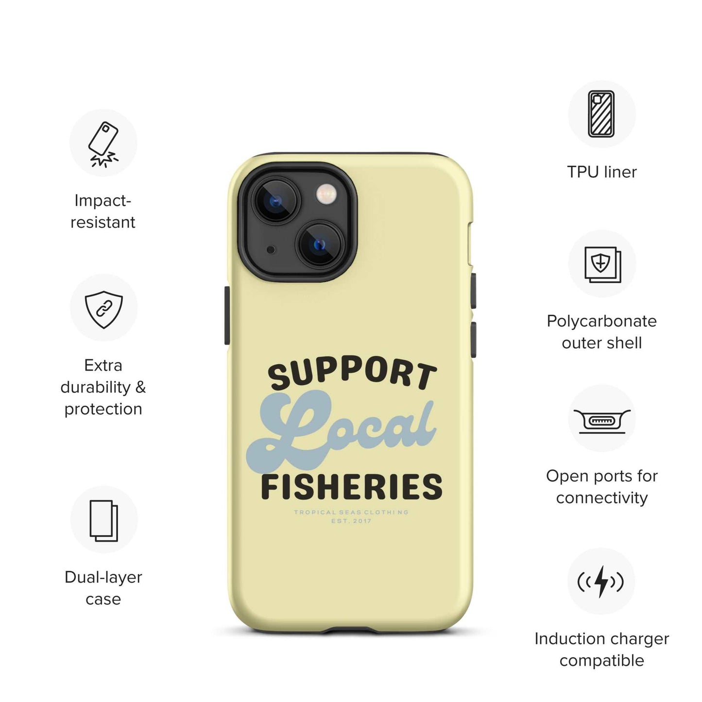Local Fisheries Tough Case for iPhone® - MENLL