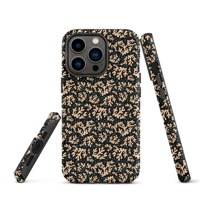 Nautical Black Coral Reef Tough Case for iPhone® - MENLL