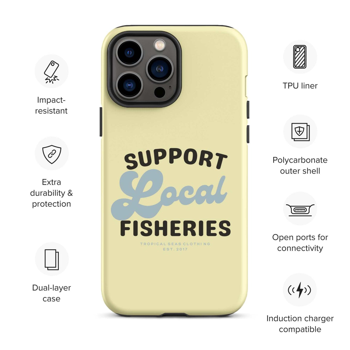 Local Fisheries Tough Case for iPhone® - MENLL