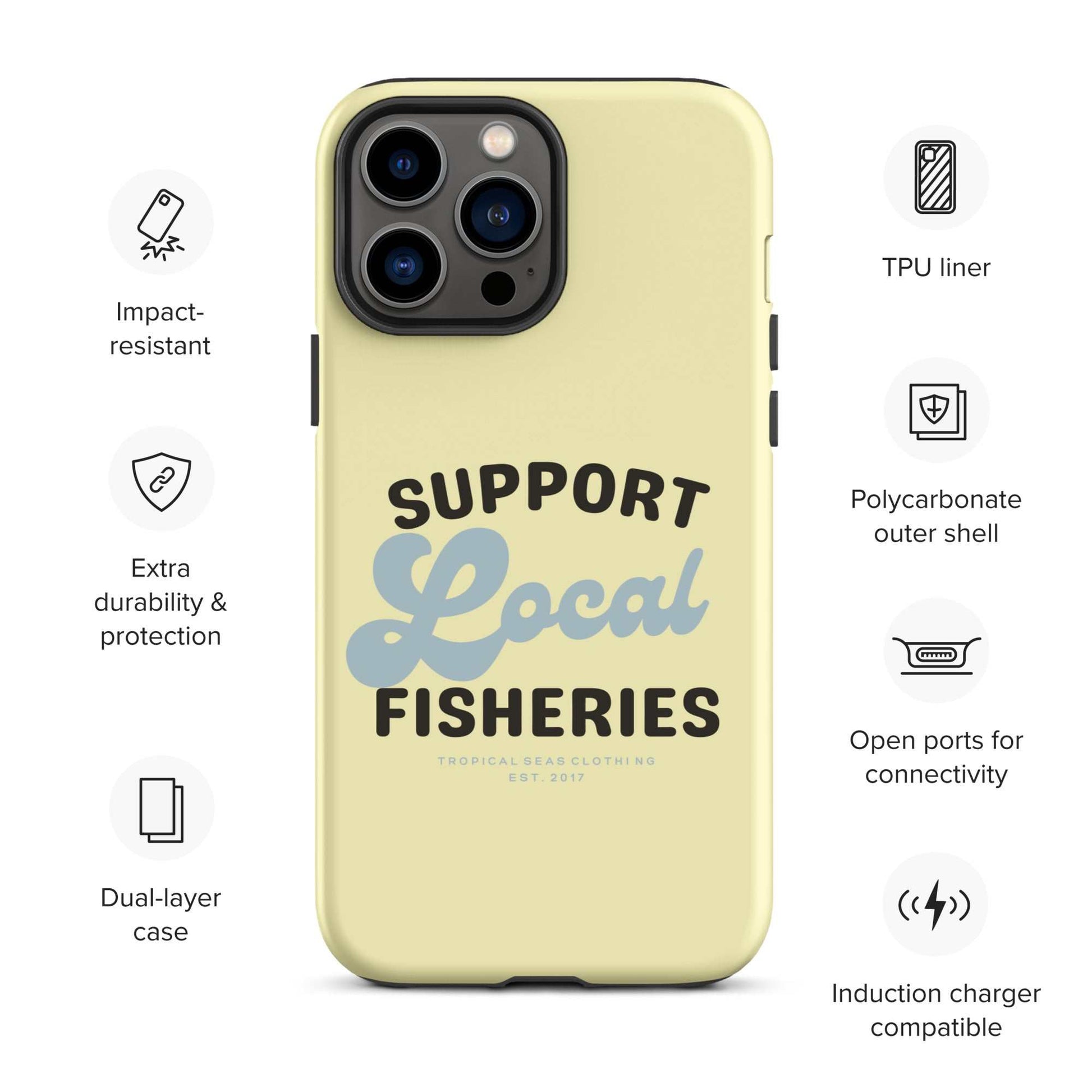 Local Fisheries Tough Case for iPhone® - MENLL