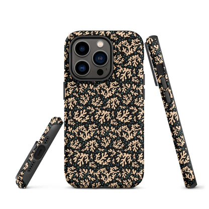 Nautical Black Coral Reef Tough Case for iPhone® - MENLL