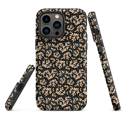 Nautical Black Coral Reef Tough Case for iPhone® - MENLL