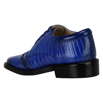 Trevor Leather Oxford Style Boys Dress Shoes - MENLL