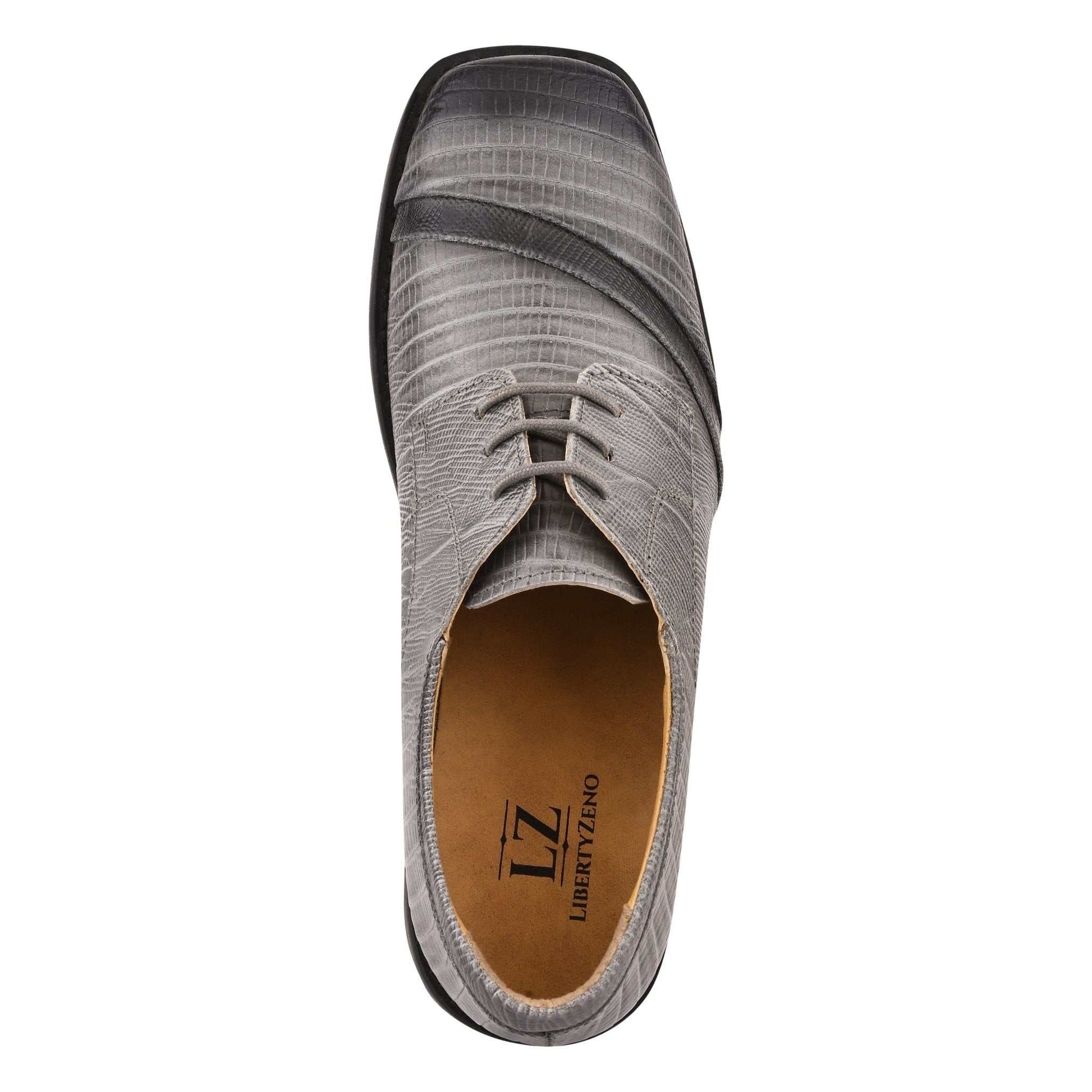 Trevor Leather Oxford Style Boys Dress Shoes - MENLL