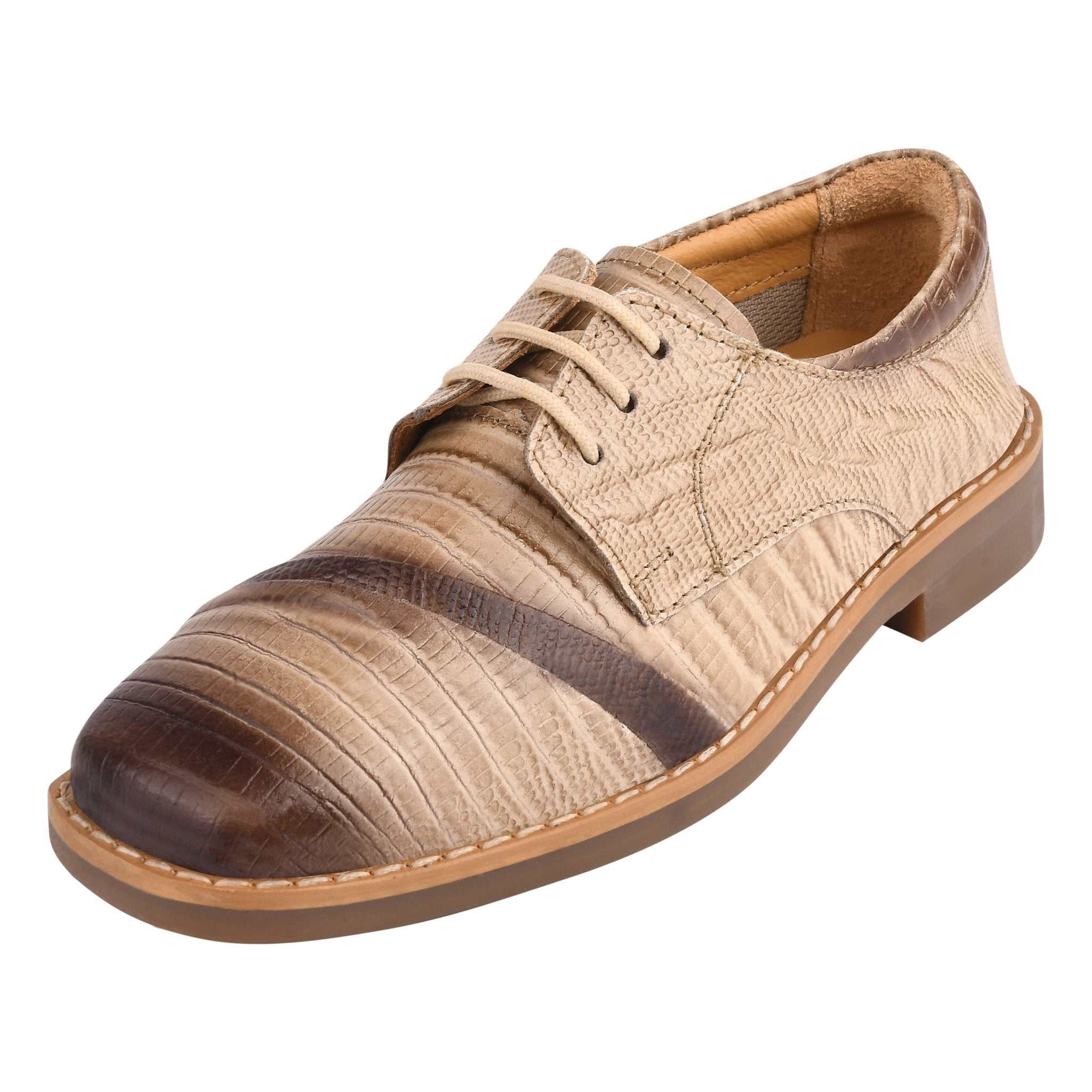 Trevor Leather Oxford Style Boys Dress Shoes - MENLL