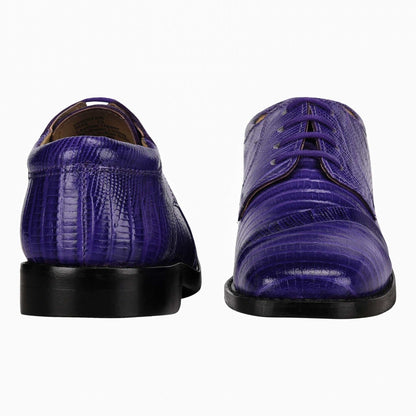 Trevor Leather Oxford Style Boys Dress Shoes - MENLL