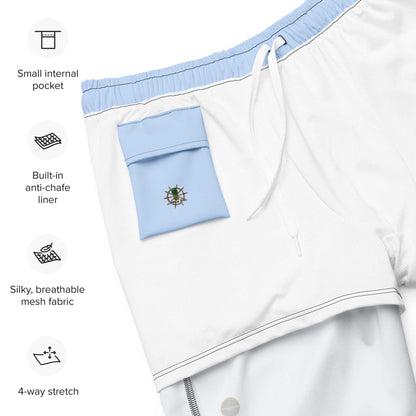 Men's Blue Eco Board Shorts - MENLL