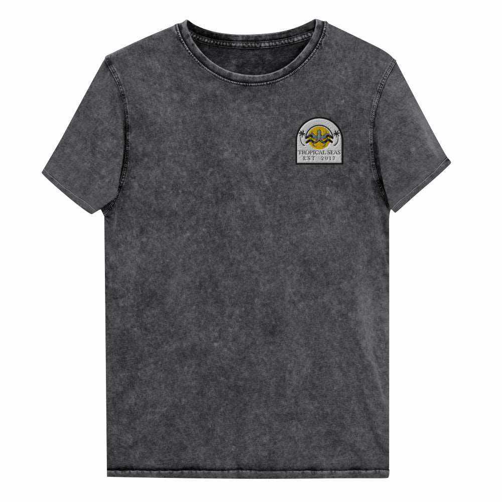 Men's Tropical Kraken Patch T-Shirt - MENLL