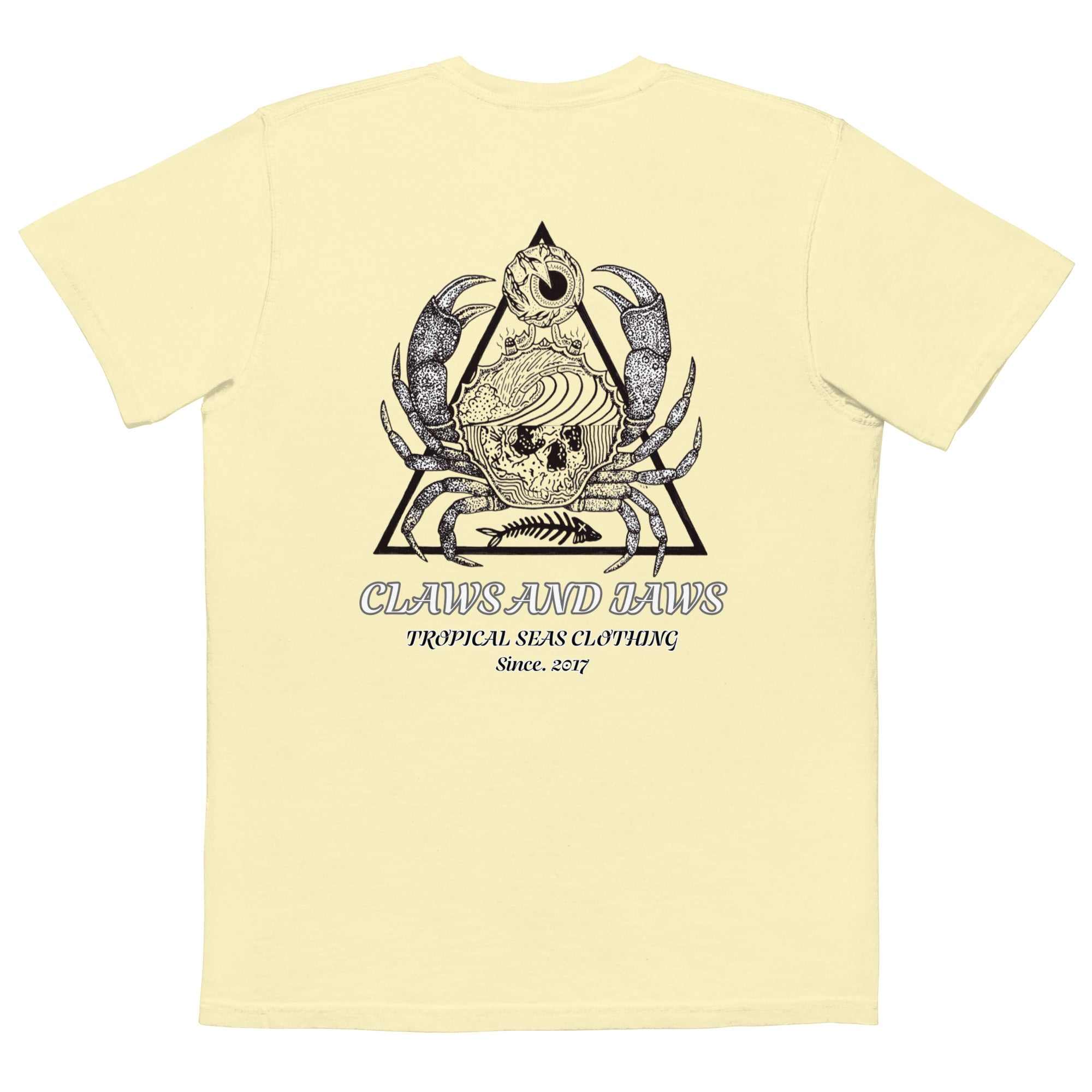 Men's Claws and Jaws Pocket T-shirt - MENLL
