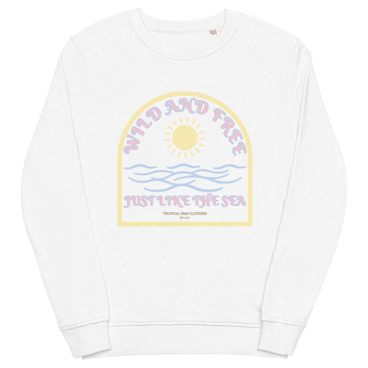 Women's Wild and Free organic sweatshirt - MENLL